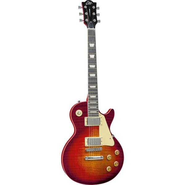 Eko VL-480 Aged Cherry Sunburst Flamed