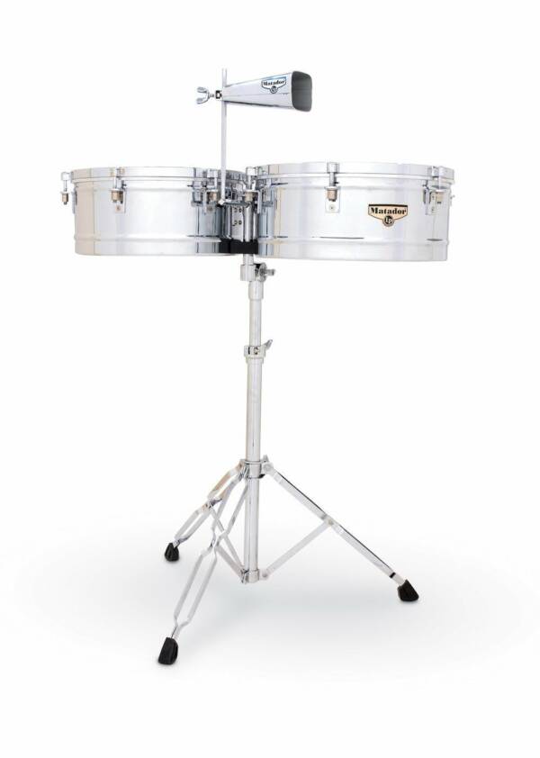 LP Latin Percussion Timbales Matador Chrome M257