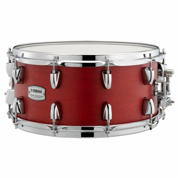 Yamaha Tour Custom Maple Candy Apple Satin 14×6.5″ TMS1465CAS